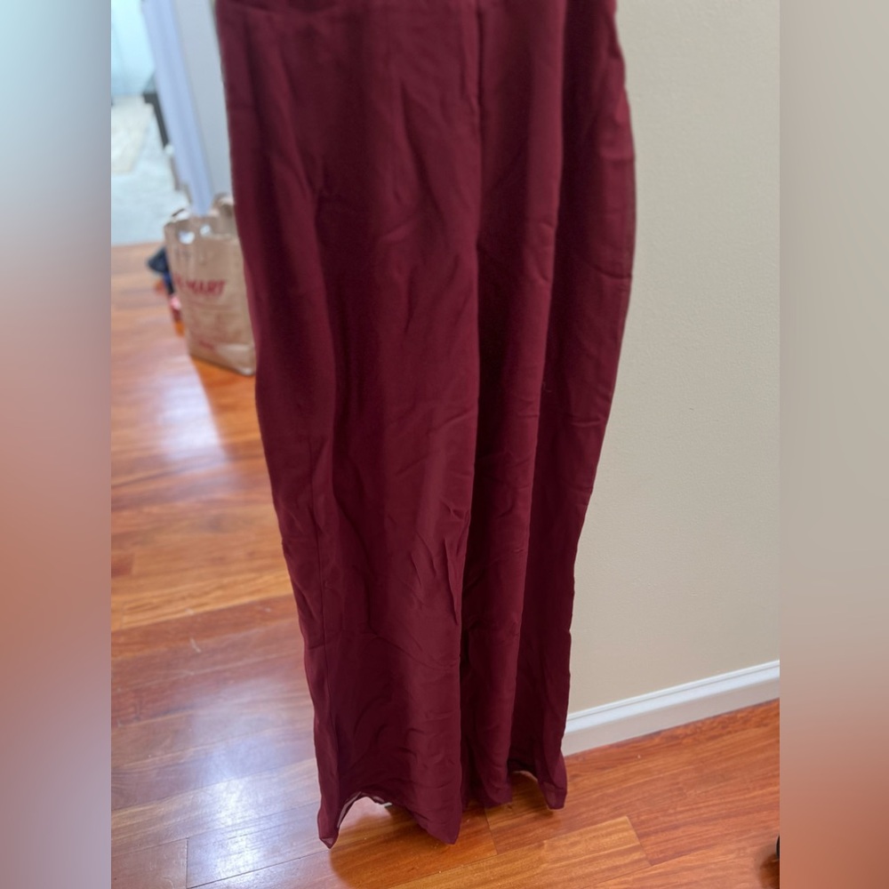 Reformation Alfred Red Jumpsuit 2P - Picture 7 of 12
